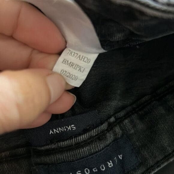Aeropostale skinny distressed  Jeans 34x32 - Picture 10 of 14